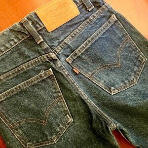 VINTAGE LEVI’S 1970 Student Fit Maroon Tag